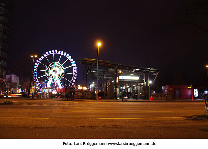 Der Bahnhof St. Pauli der Hamburger U-Bahn