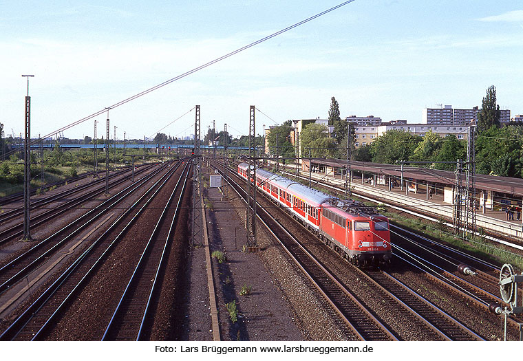 DB Baureihe 110 in Hamburg