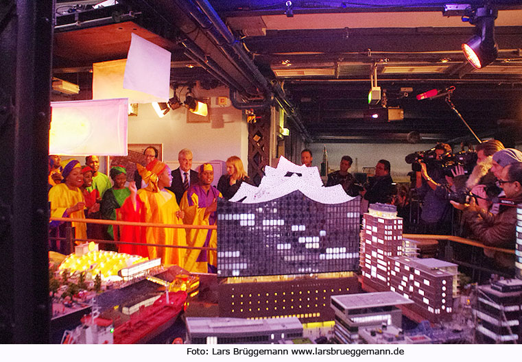 Eröffnung des Königs der Löwen im Hamburger Miniatur Wunderland