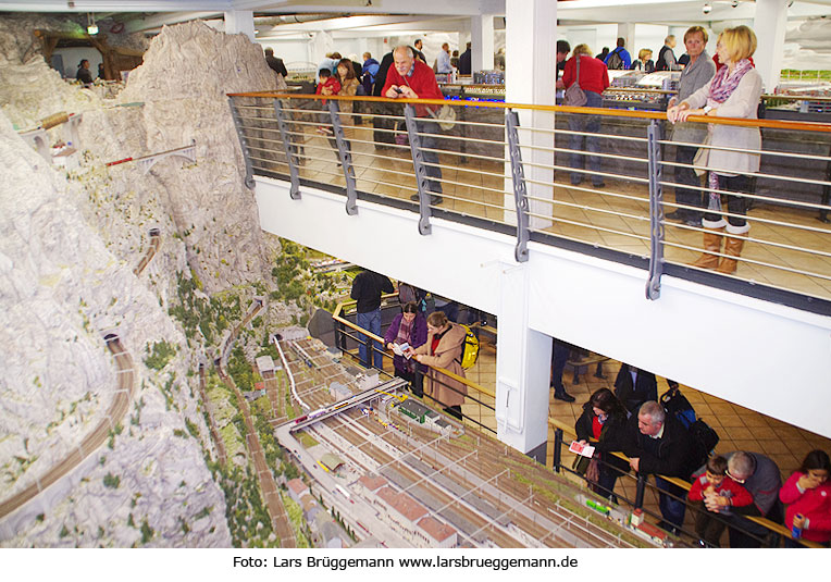 Der Schweiz-Abschnitt im Hamburger Miniatur Wunderland