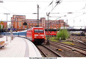 DB Baureihe 218 im Bw Kiel