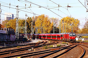 DSB Baureihe EB mit Talgo in Hamburg Hbf