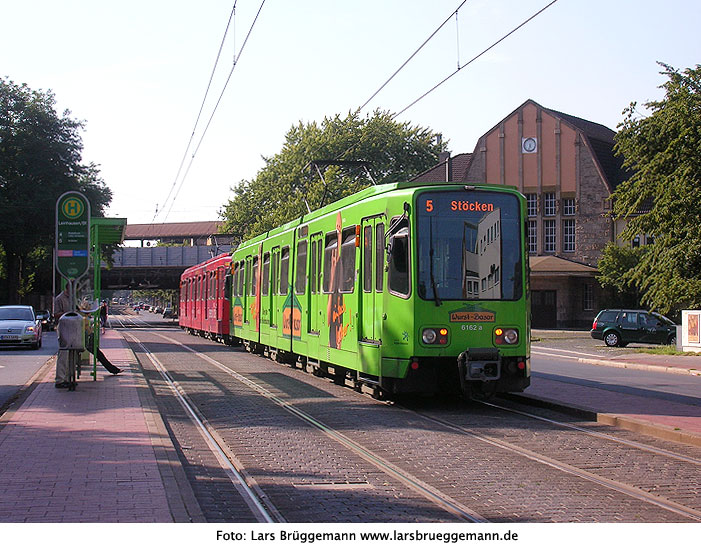 Straßenbahn Bahnhof Hannover-Leinhausen