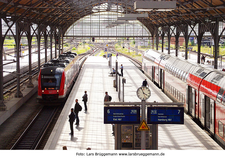 DB Baureihe 648 - Lübeck Hbf - Der Lübecker Hbf