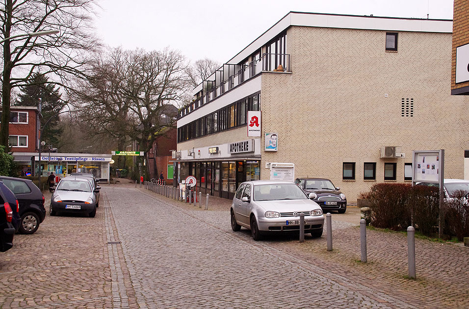 Die Gudrunstraße in Rissen