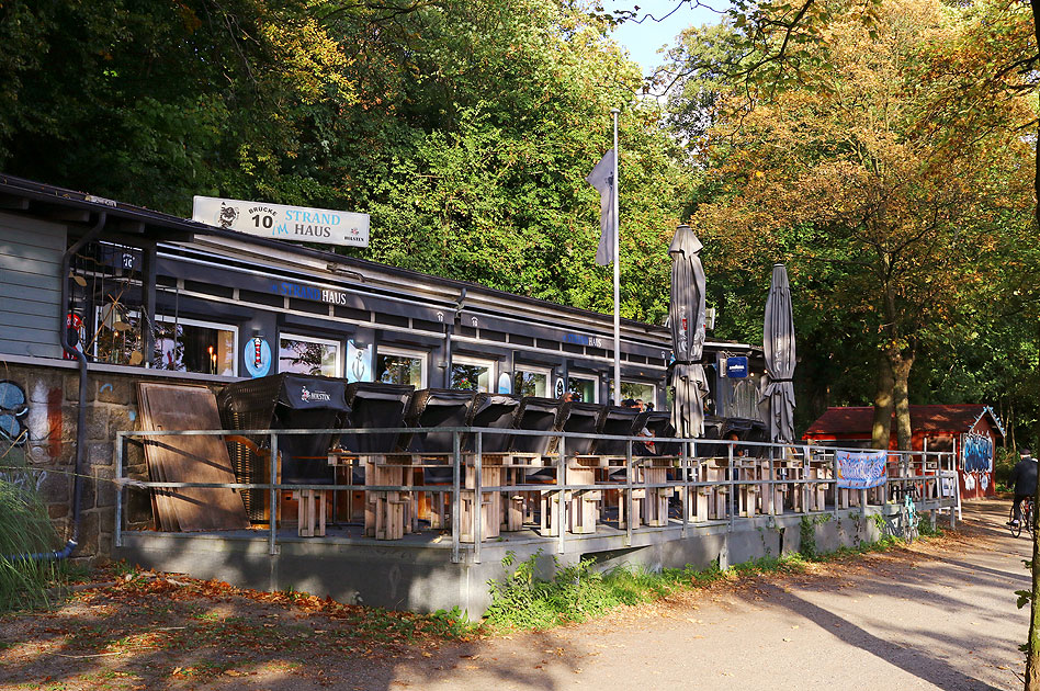 Die Brücke 10 im Strandhaus am Elbwanderweg