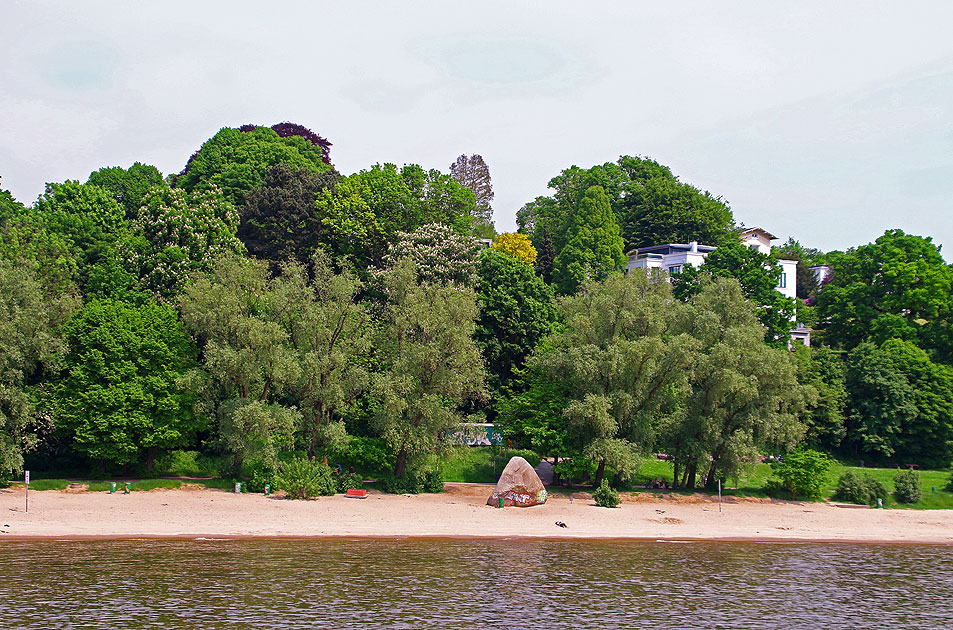 Alter Schwede in Hamburg am Elbwanderweg bei Övelgönne