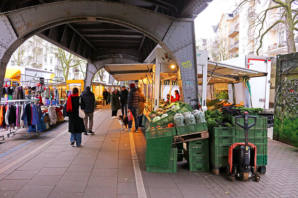 Der Isemarkt in Hamburg