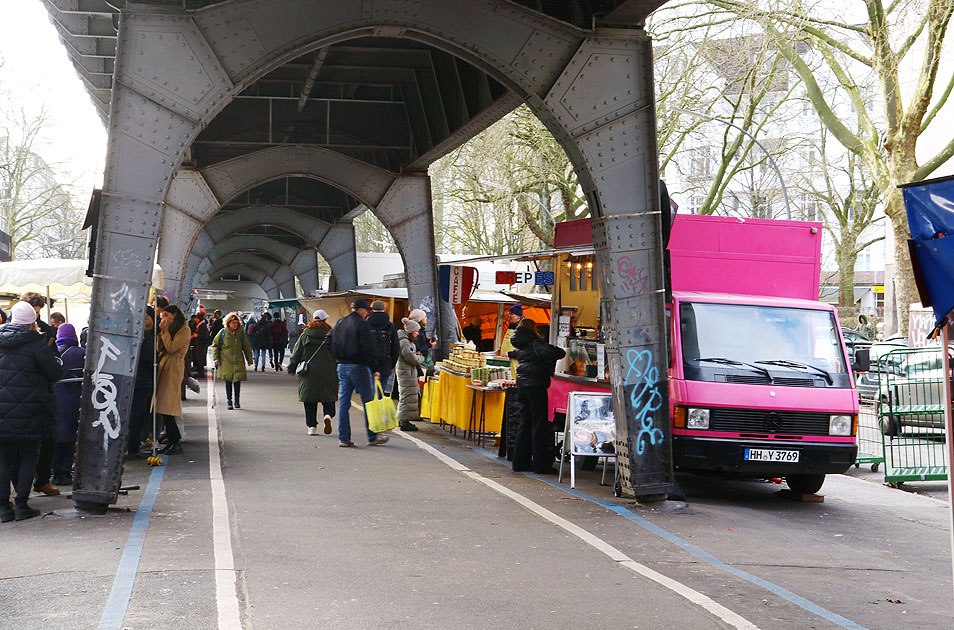 Der Isemarkt in Hamburg