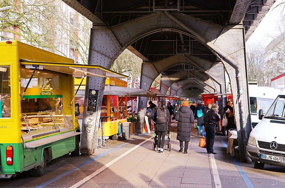 Der Isemarkt in Hamburg