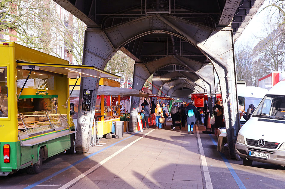Der Isemarkt in Hamburg