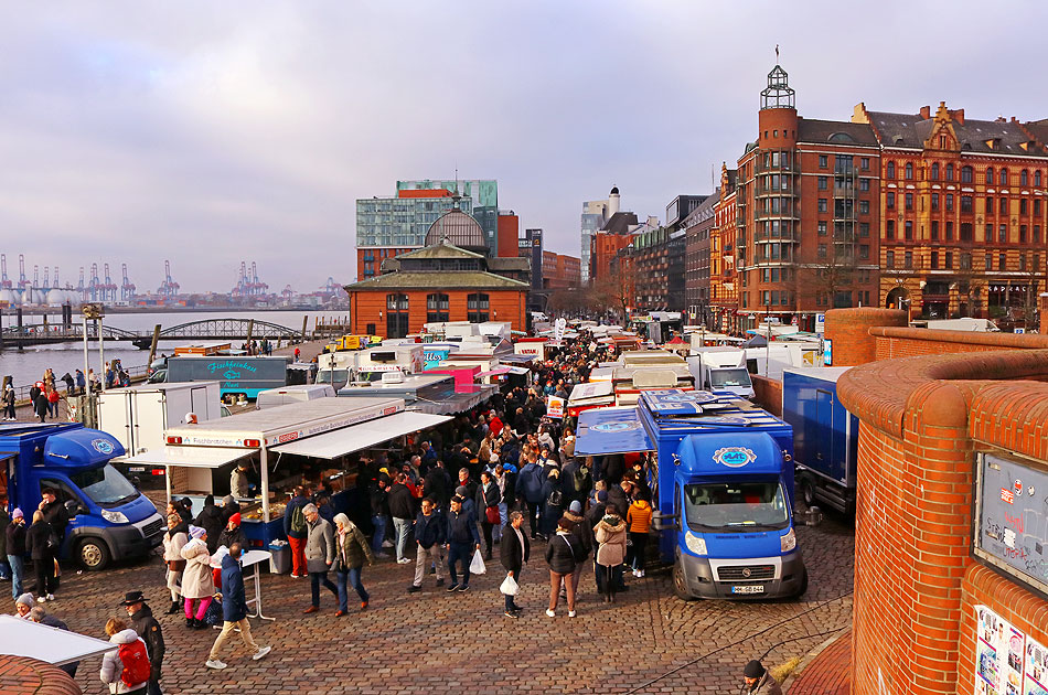 Der Fischmarkt in Hamburg